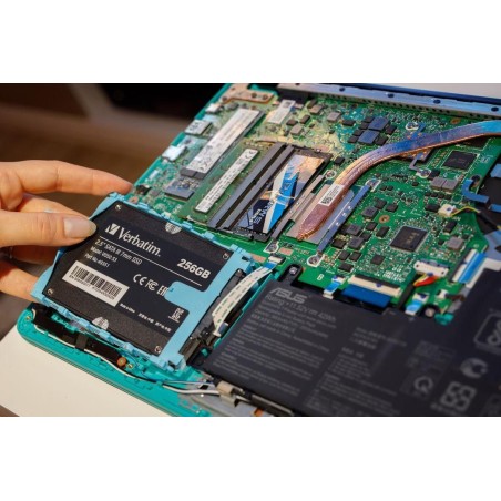Verbatim Vi550 256GB 2.5" SATA-600 SSD - High-Speed Storage Solution for Enhanced Performance